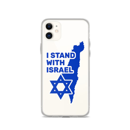 I STAND WITH ISRAEL Clear Case for iPhone®