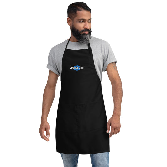 Jews Can Shoot Embroidered Apron
