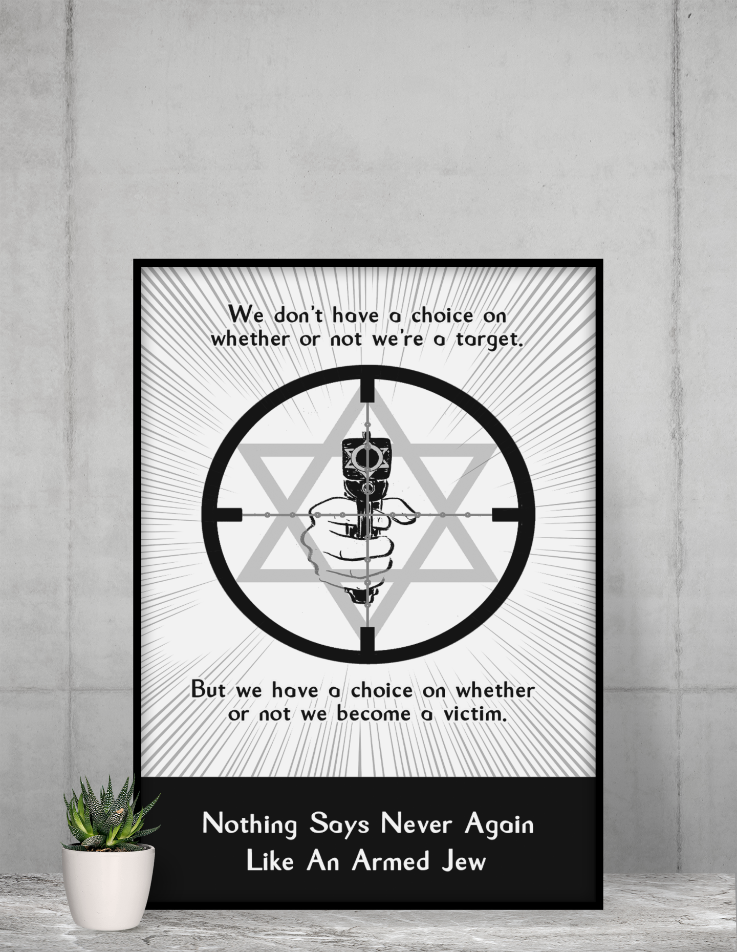 Make a Statement. Preserve a Legacy of Survival - 11 x 17 poster