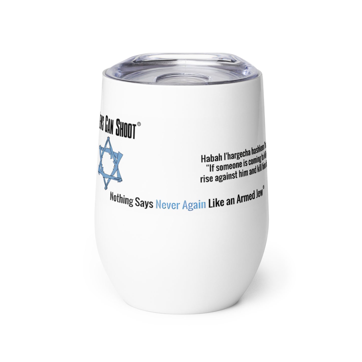 Stay Armed Insulated Wine Tumbler – Patriotic 2A Drinkware