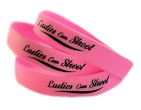Ladies Can Shoot Wristband - Set of 3