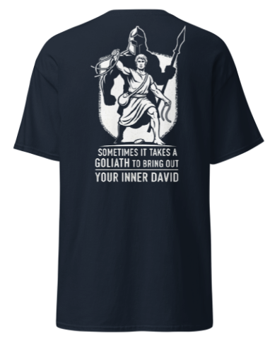 Inner David Tee – Courage Against Goliaths