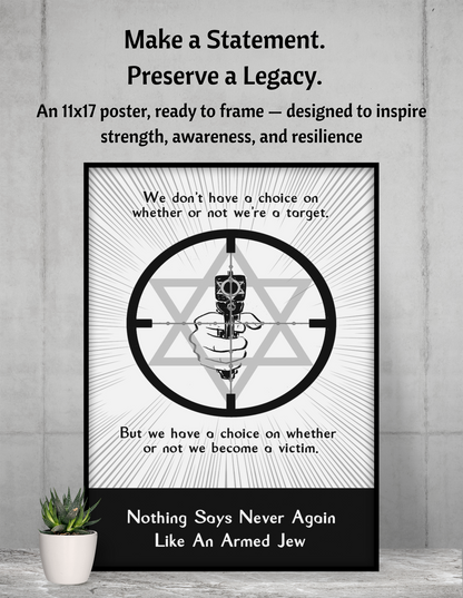 Make a Statement. Preserve a Legacy of Survival - 11 x 17 poster