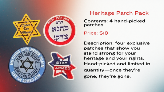 HERITAGE PATCH PACK - LIMITED TIME ONLY
