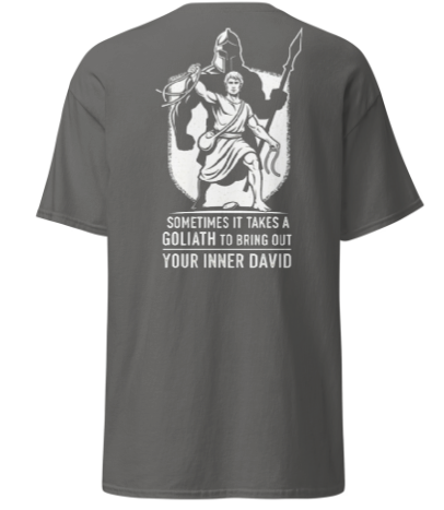 Inner David Tee – Courage Against Goliaths
