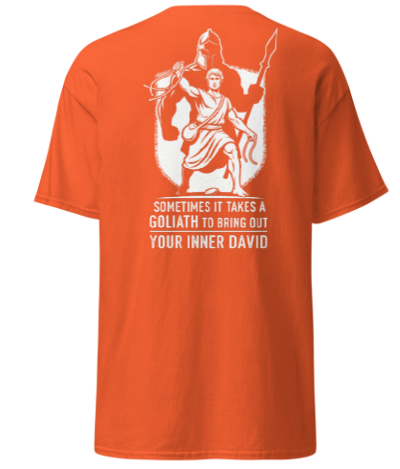 Inner David Tee – Courage Against Goliaths