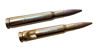 Engraved .50 Cal Bottle Breacher – “Jews Can Shoot” Edition