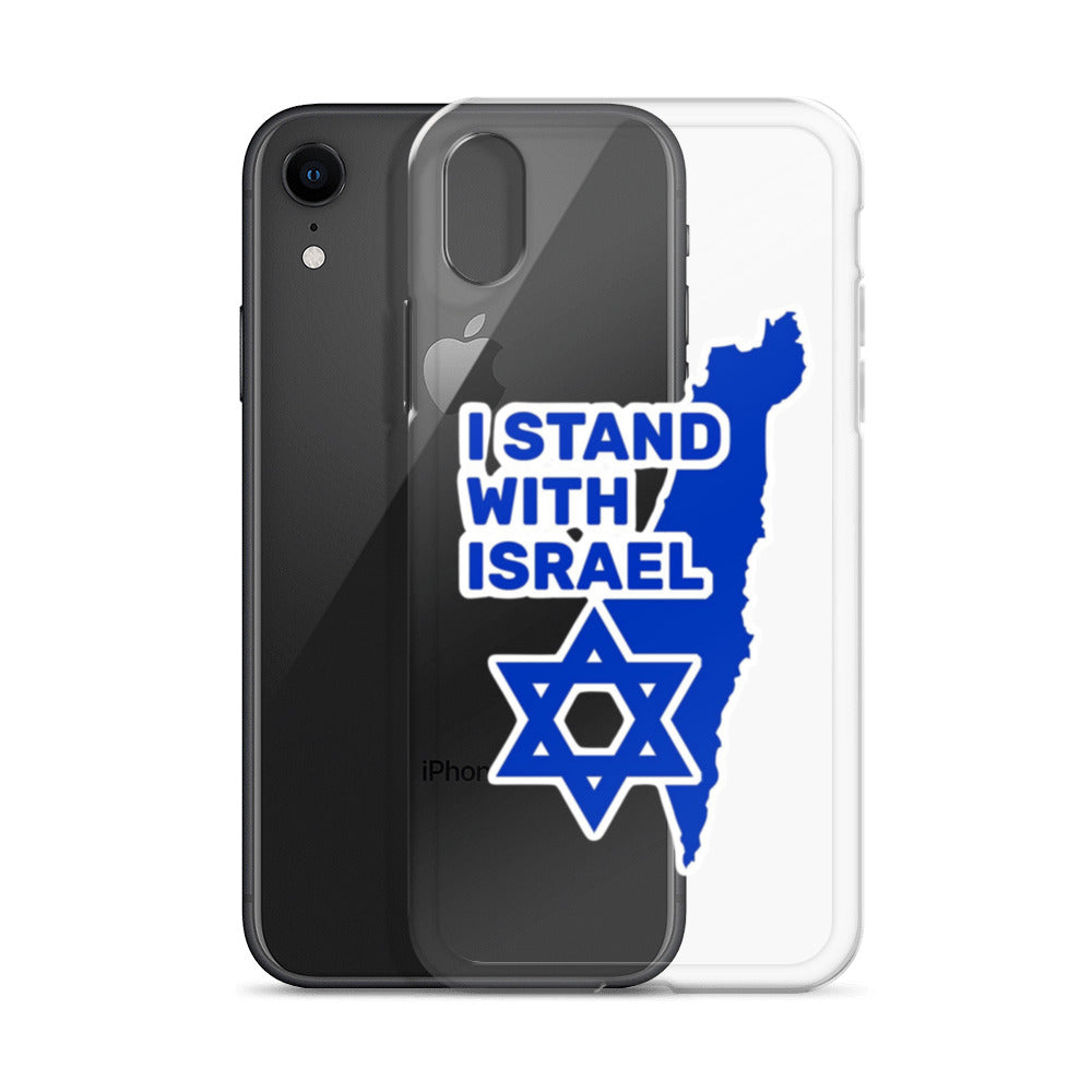 I STAND WITH ISRAEL Clear Case for iPhone®