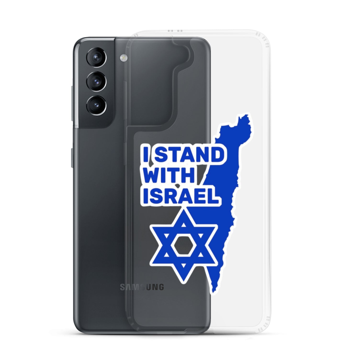 I STAND WITH ISRAEL Clear Case for Samsung®