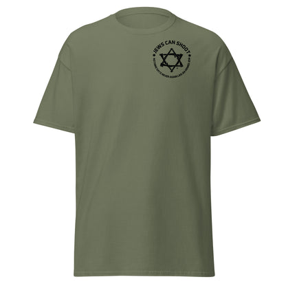 Jews Can Shoot tee - perfect for groups and clubs