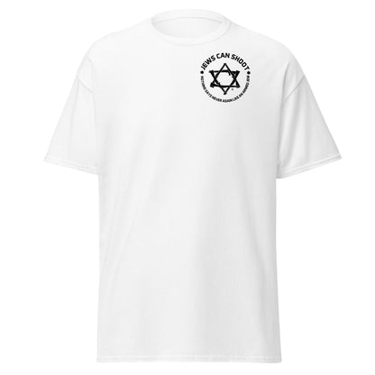 Jews Can Shoot tee - perfect for groups and clubs