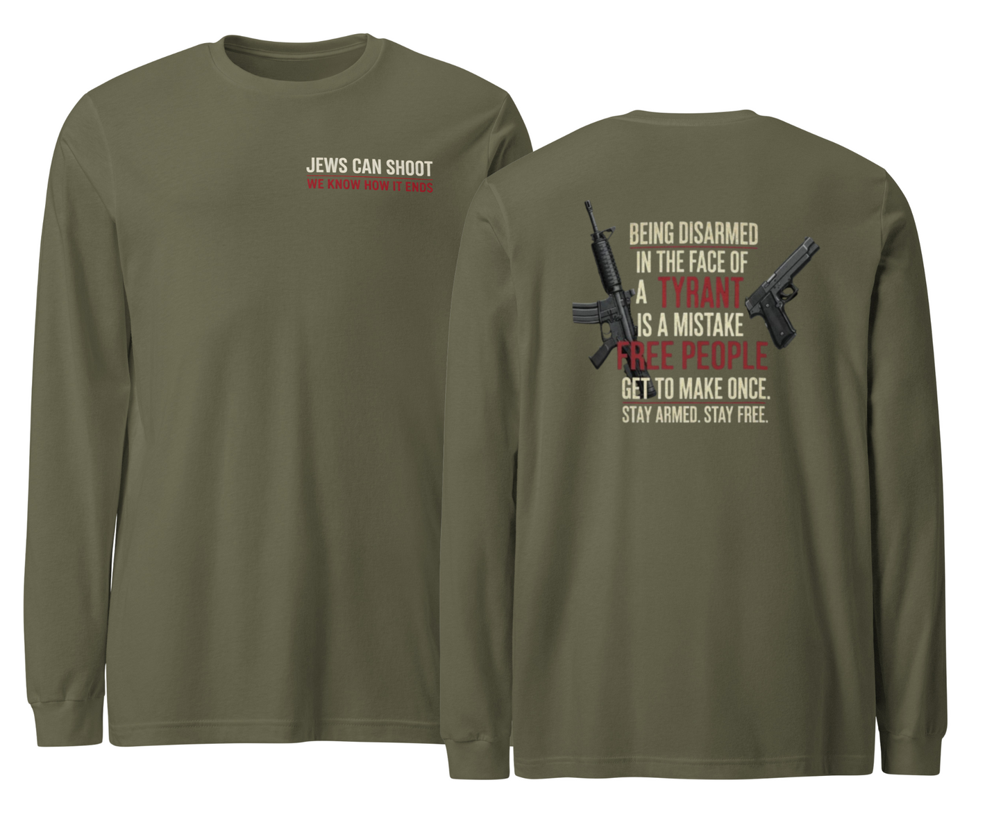 Disarmed Once. Never Again.