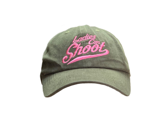 Ladies Can Shoot ballcap